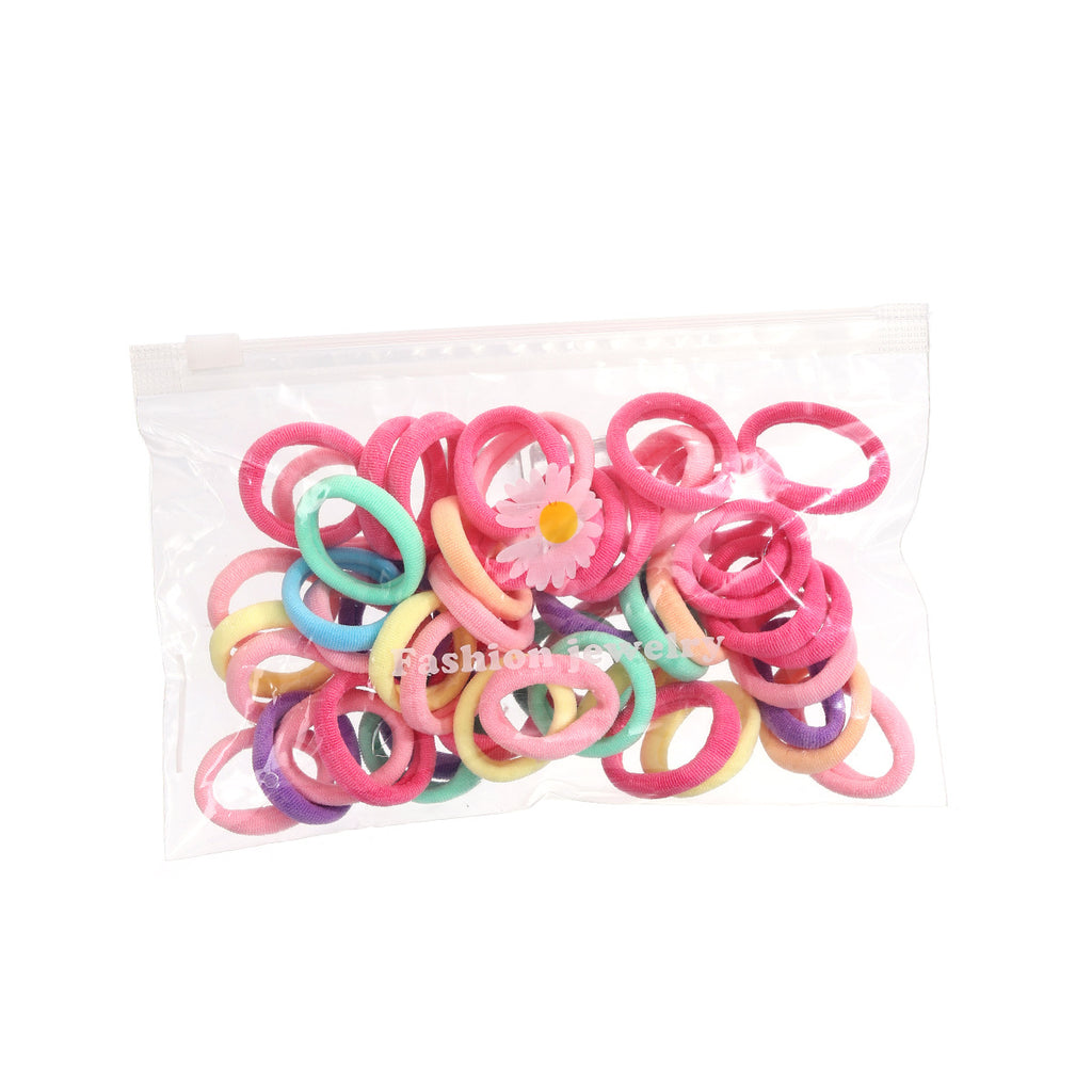 Kids Hair Ties Set — Soft No-Snag Elastic Bands Hair Accessory — product photo 1