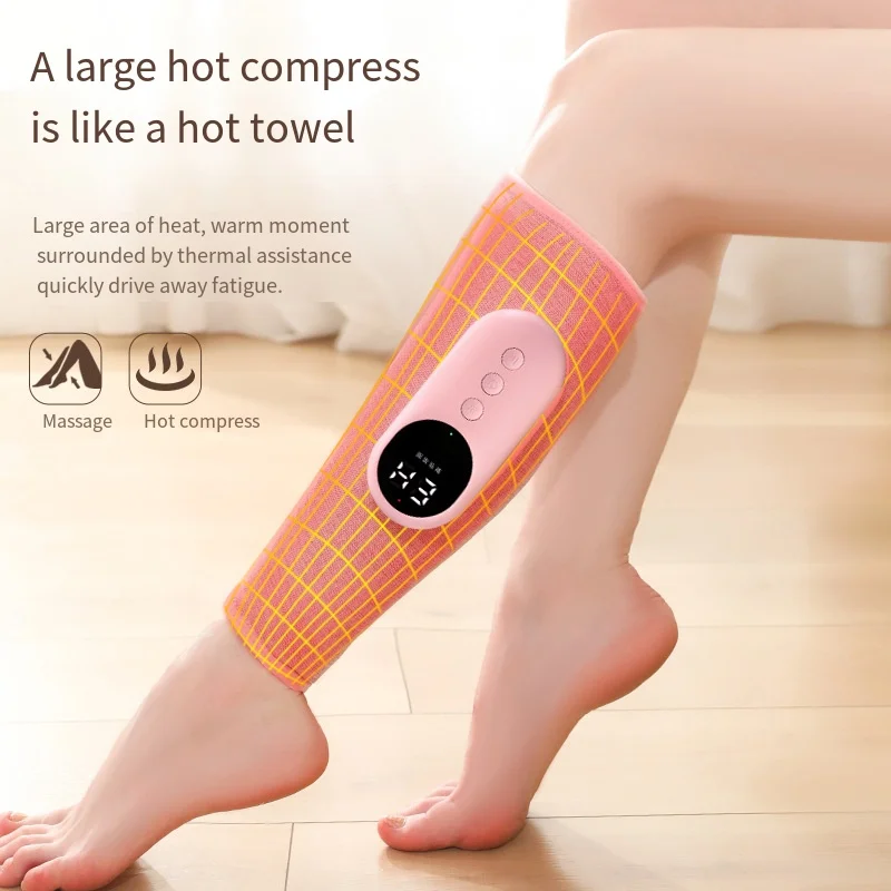 Air Wave Calf Massager — Electric Compression Leg Relief Wrap — product photo 2