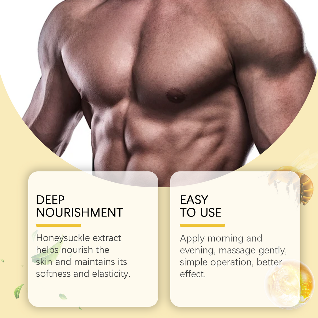 Men's Chest & Body Massage Oil — Hydrating Treatment Oil — product photo 4