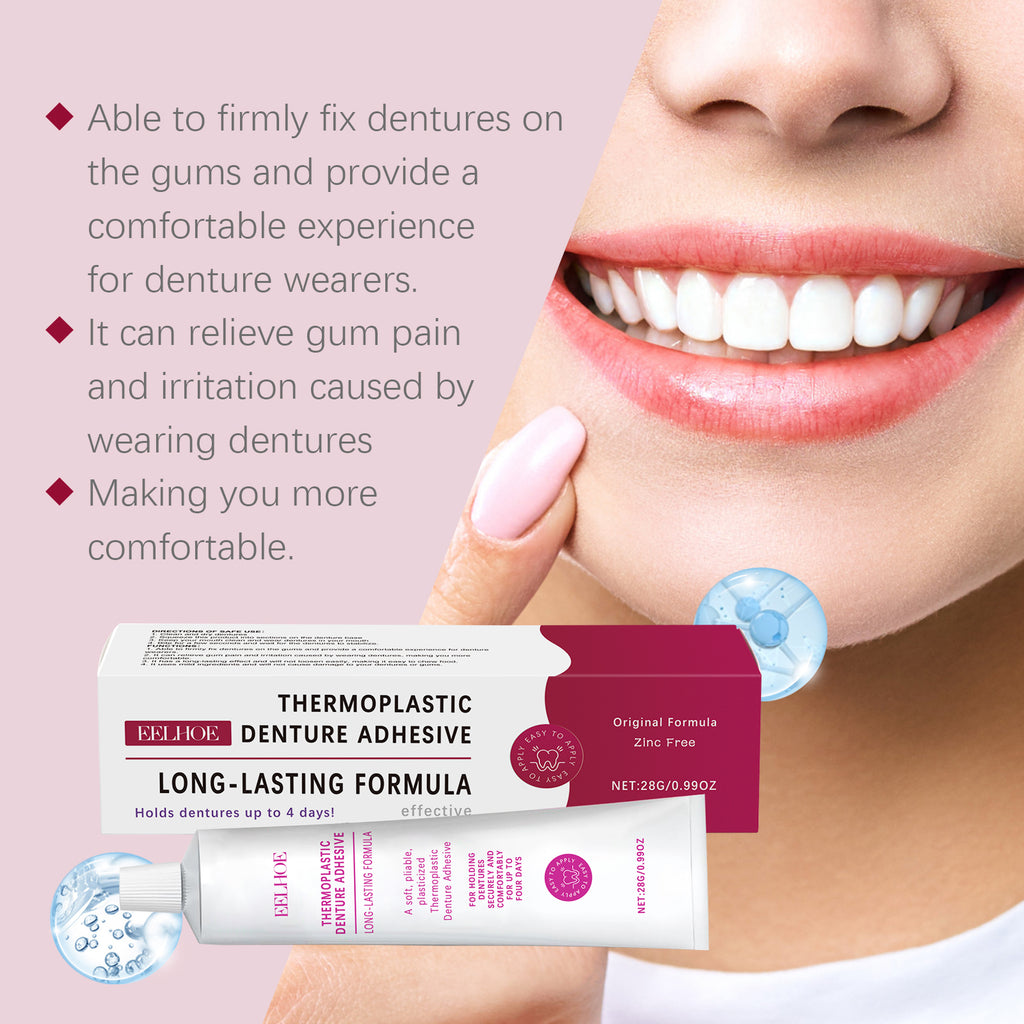 Thermoplastic Denture Cushion Adhesive — Comfort Fit Beads — product photo 3