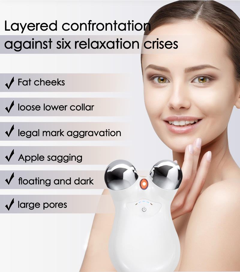 3D Microcurrent Face Roller — Lifting & Tightening Beauty Device — product photo 4