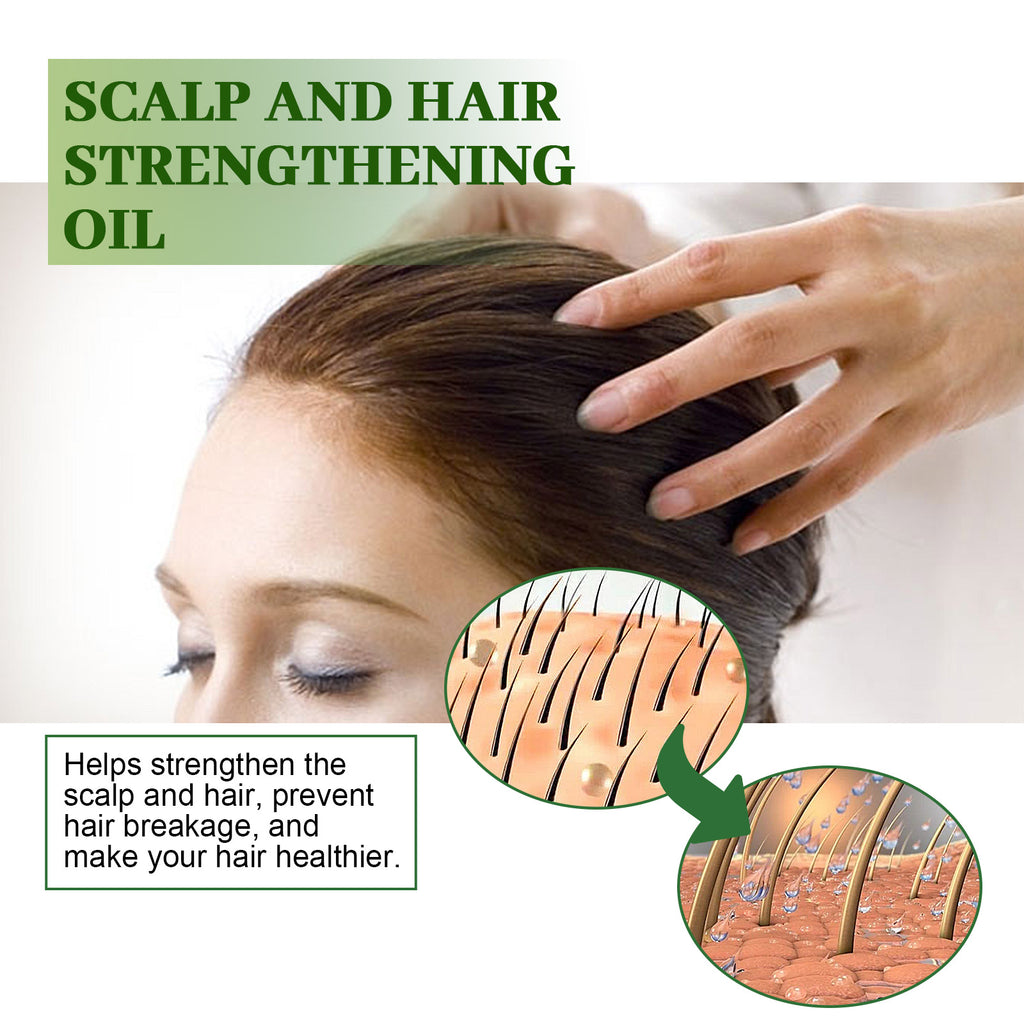 Scalp & Hair Strengthening Oil — Soft Thickness for Dry, Damaged Hair — product photo 4