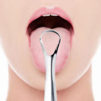 Stainless Steel Tongue Scraper — Fresh-Breath Oral Care Cleaning Tool — product photo 4
