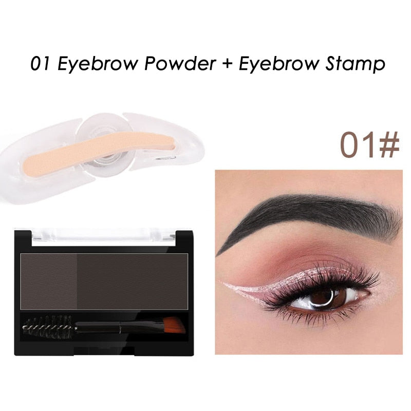 Signature Brow Stamp Kit — Dual-Shade Sculpting Powder for Natural-Looking Brows — product photo 8