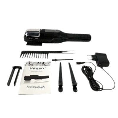 Premium Auto Hair Clipper — Leather-Boxed Cordless Home Cutting Kit — product photo 1