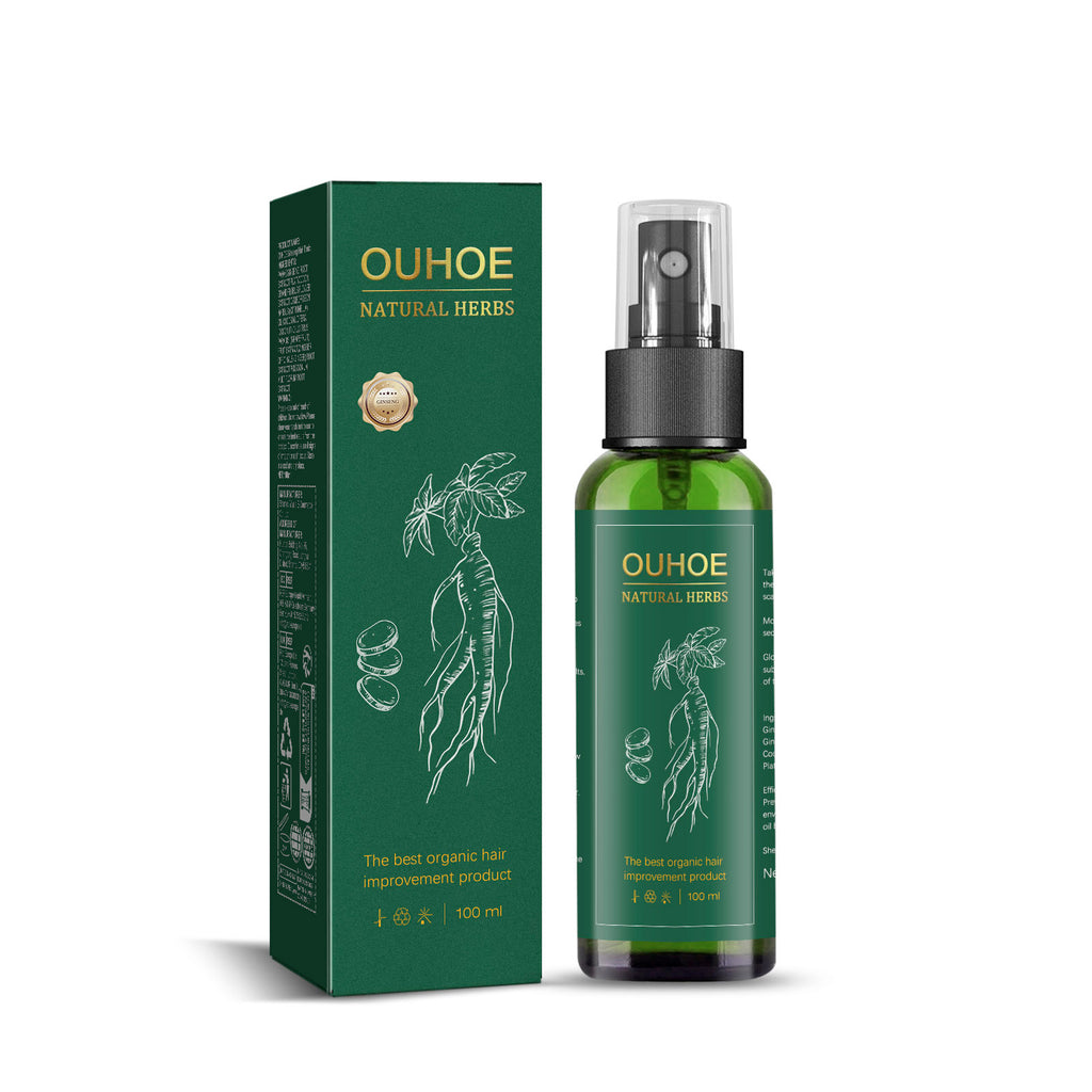 OUHOE Ginseng Hair Strengthening Spray — Root Nourishing Scalp Liquid — product photo 2