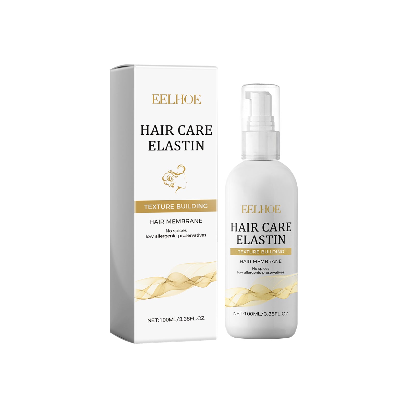 Deep Hair Elastin — Frizz-Smoothing Elastic Styling Hair Care — product photo 1
