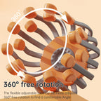 Red Light Octopus Scalp Massager Pro — Multi-Head Vibration & Sound Therapy — product photo 3