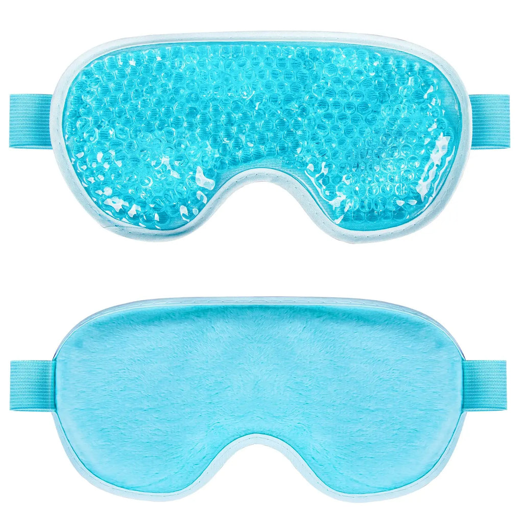 Cooling Gel Bead Eye Mask — Reusable Cold Compress for Puffy Eyes — product photo 5