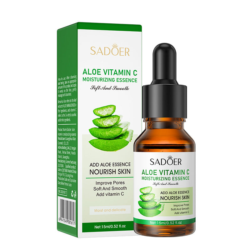 SADOER Vitamin C Facial Essence 15ml — Refreshing Glow Serum (4 Types) — product photo 6