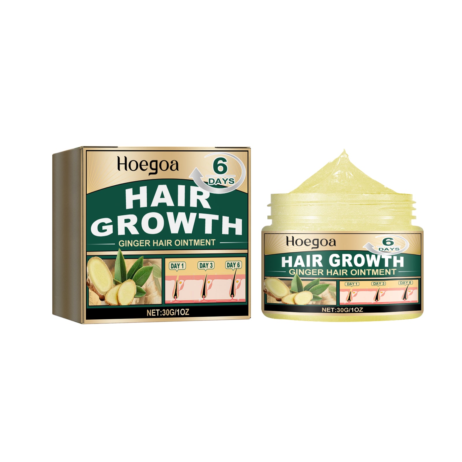 Ginger Scalp Hair Ointment — Nourishing Care for Fuller-Looking Hair — product photo 1