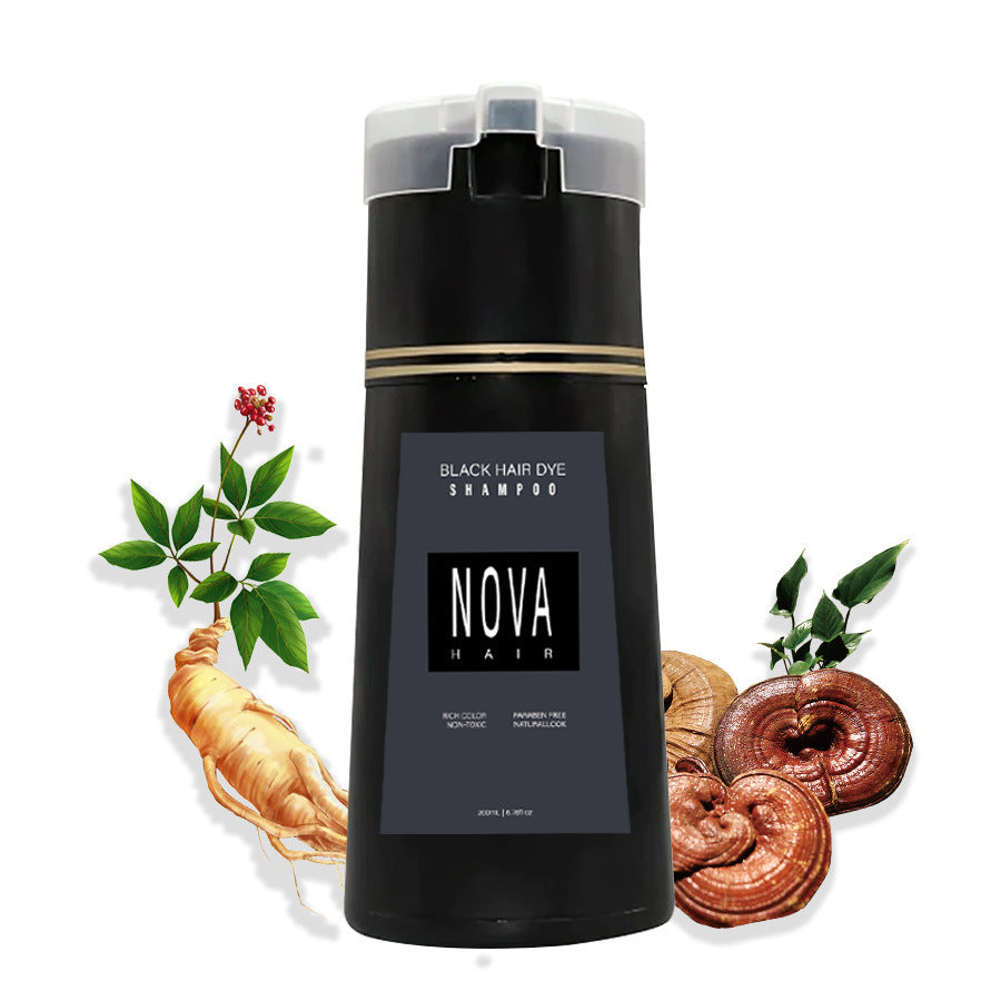 Color-Depositing Hair Shampoo — Gentle Wash-In Hair Dye for Rich Tone — product photo 3