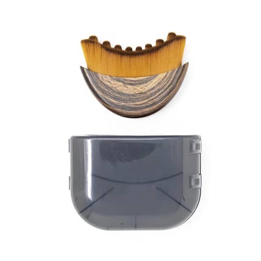 Sculpting Contour Facial Brush — Soft Silicone Face & Neck Beauty Tool — product photo 1