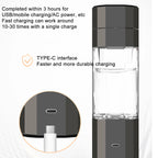 H60 Smart Hydrogen Water Cup — 6000 PPB Portable Electrolysis Mug — product photo 5