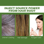 EELHOE Plant Bubble Hair Colour Shampoo — Natural Black, Gentle Formula — product photo 3