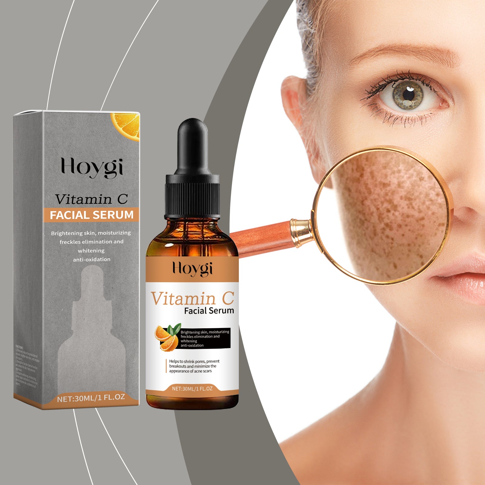 Vitamin C Moisturizing Essence — Brightening Hydrating Face Skincare — product photo 3