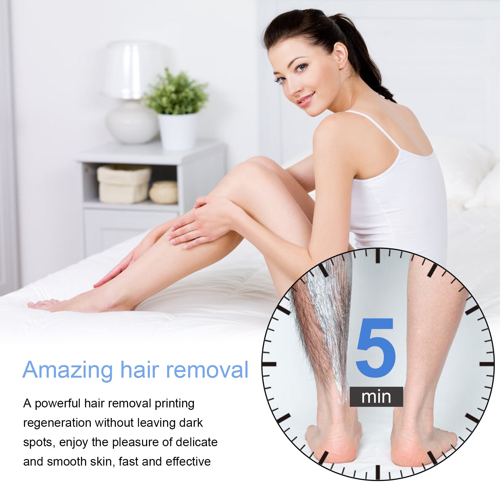 Painless Hair Removal Cream — Gentle Whole-Body Depilatory Cream
