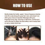 Black Hair Restore Essence — Scalp Massage Lotion for Rich, Dark Hair (30/60ml) — product photo 5