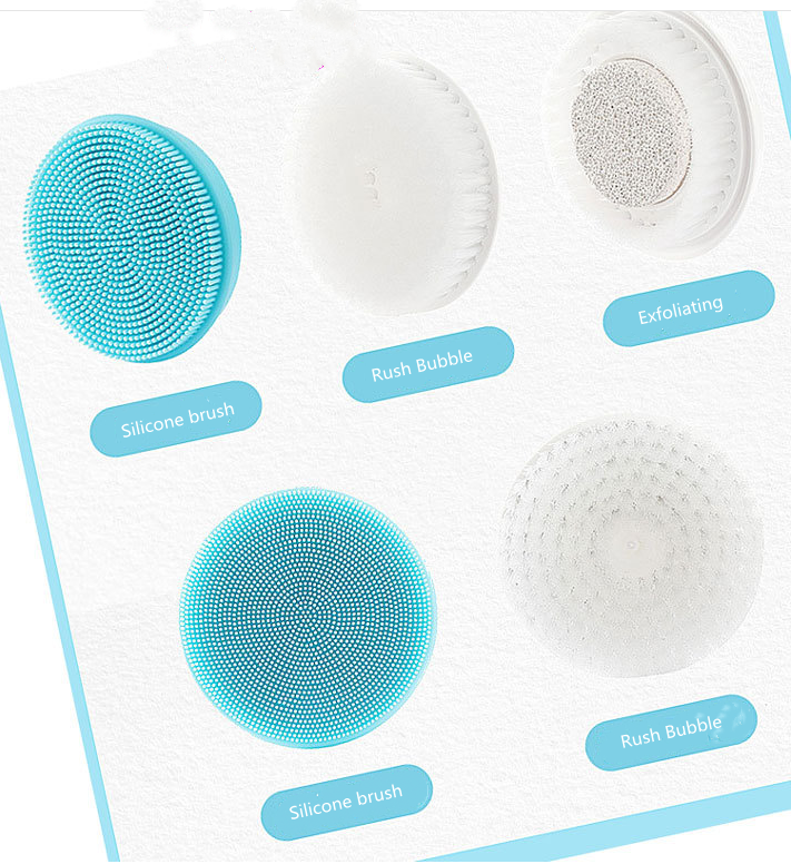 Electric Body Bath Brush — Rotating Exfoliating Back Scrubber & Massager
