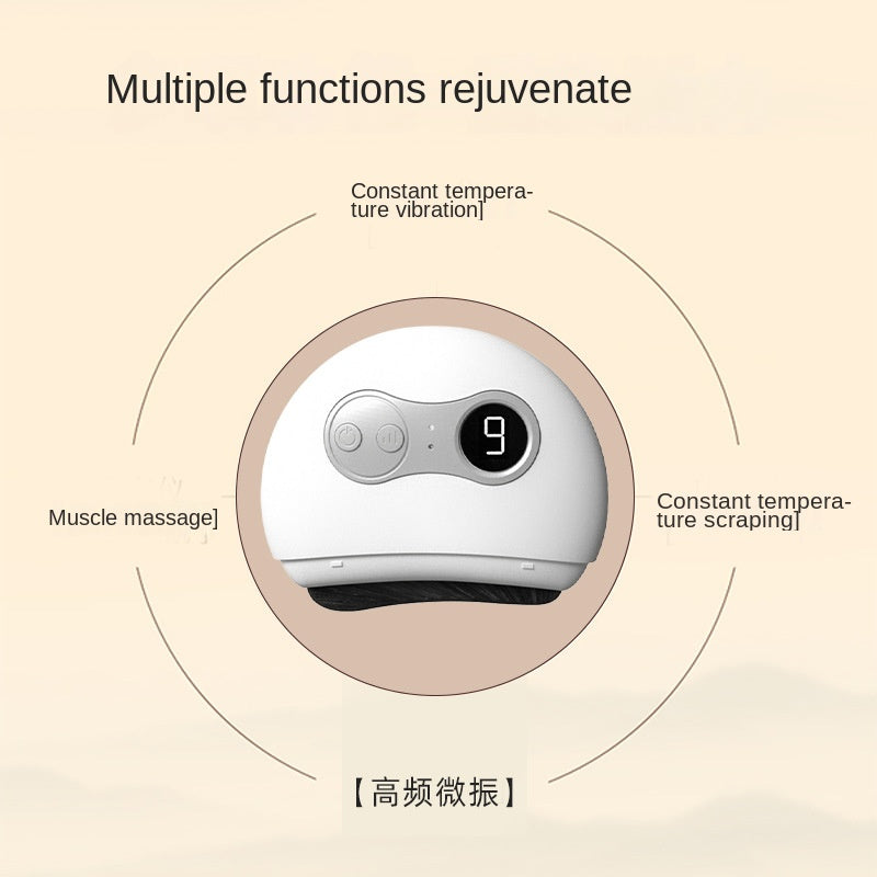 Smart Facial Lifting Gua Sha Device — Micro-Vibration Sculpting Beauty Tool — product photo 3