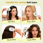Steam Hair Straightening Brush — Ionic Mist Comb for Smooth, Shiny Hair