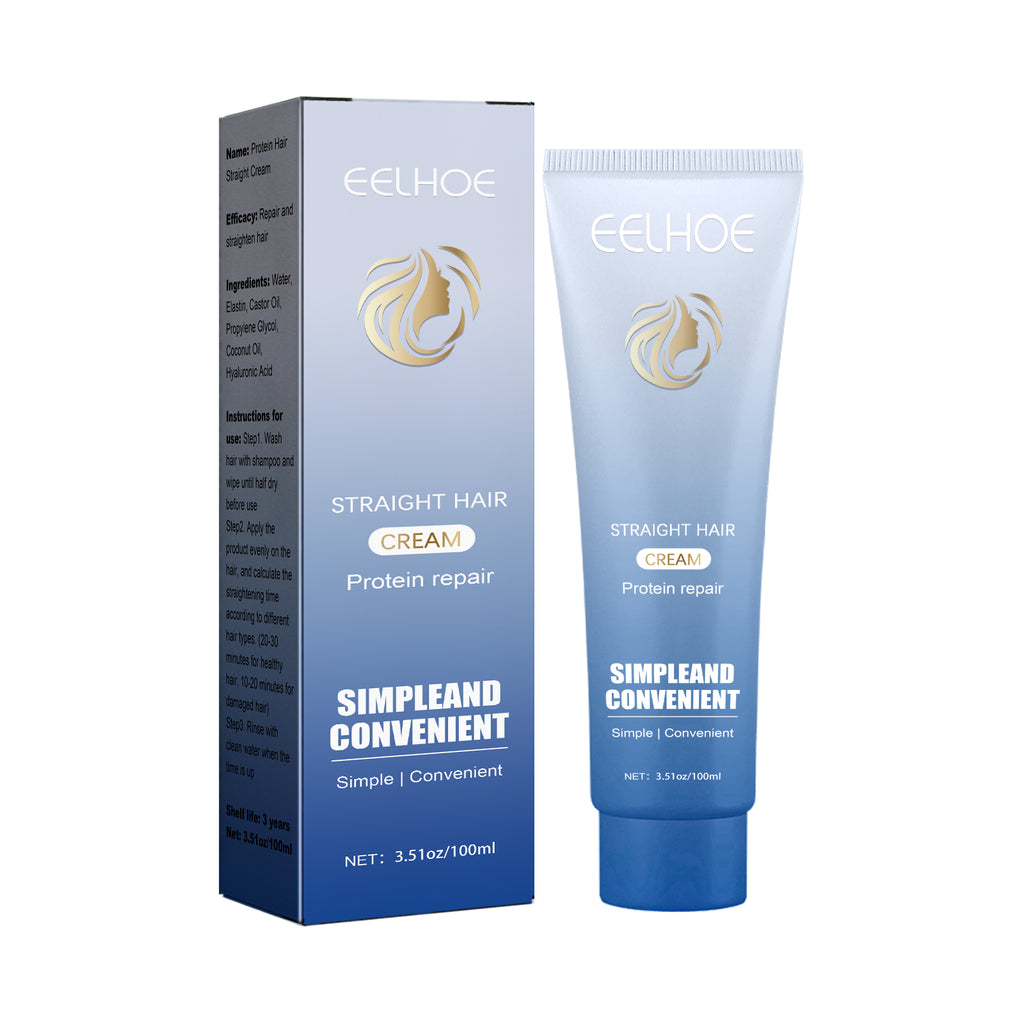 EELHOE Protein Hair Straightening Cream — Smooth & Nourish Frizzy Hair — product photo 1