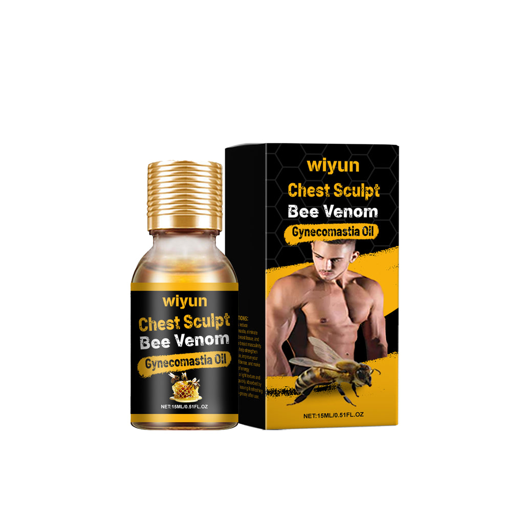 Men's Chest & Body Massage Oil — Hydrating Treatment Oil — product photo 2