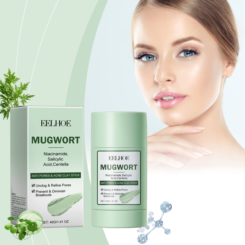 Mugwort Blackhead Mud Mask — Pore-Purifying Cleansing Skincare