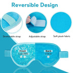 Cooling Gel Bead Eye Mask — Reusable Cold Compress for Puffy Eyes — product photo 1