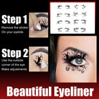 Halloween Graphic Eyeliner Stick Set — Bat & Spider Party Makeup — product photo 6