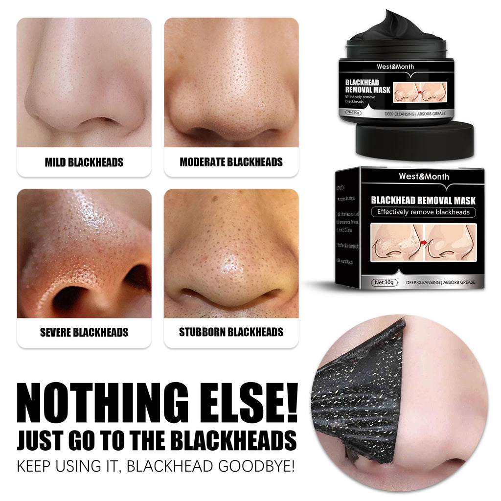 Charcoal Peel-Off Blackhead Mask — Deep-Cleansing Pore-Clearing Skincare