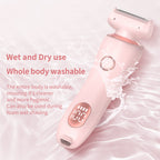 2-in-1 Women's Bikini & Body Trimmer — Cordless Hair Removal Grooming Device — product photo 2