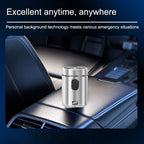 Portable Double-Head Electric Shaver — Rechargeable Travel Grooming Device — product photo 3