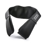 Cordless Neck & Shoulder Shawl Massager — Heated Kneading Wellness Device — product photo 1