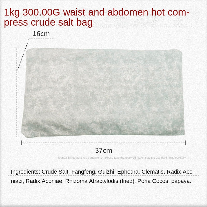 Sea Salt Heat Therapy Bag — Microwave Warming Compress for Neck, Back & Joints — product photo 3
