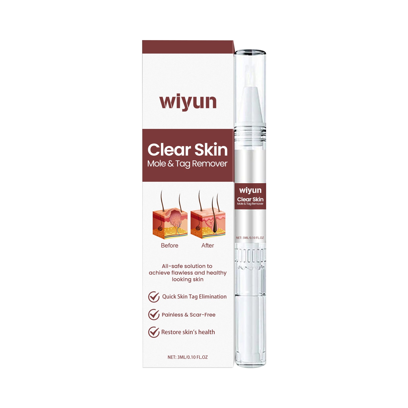 Smoothing Skin Care Pen — Gentle Cleansing & Moisture Applicator — product photo 1