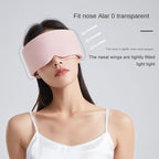 Blackout Sleep Eye Mask — Soft Plush Contoured Rest & Travel Mask — product photo 3