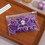Kids Hair Ties Set — Soft No-Snag Elastic Bands Hair Accessory — product photo 4