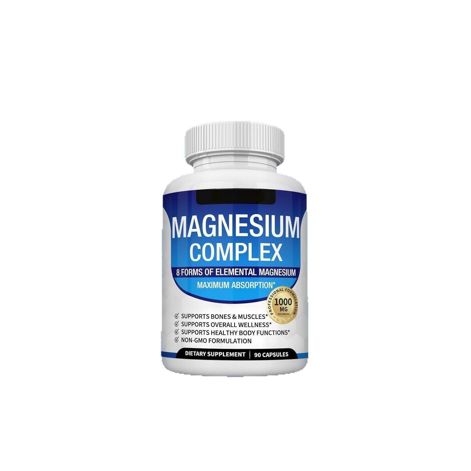 Magnesium Glycinate Capsules — Gentle High-Absorption Formula (90ct) — product photo 5