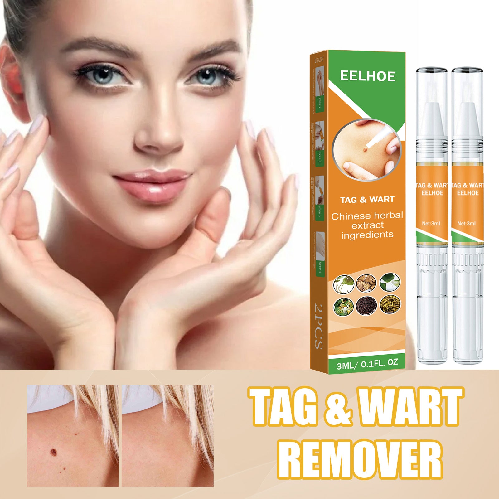 EELHOE Skin Repair Liquid Pen — Smoothing Care for Face, Neck & Body — product photo 2