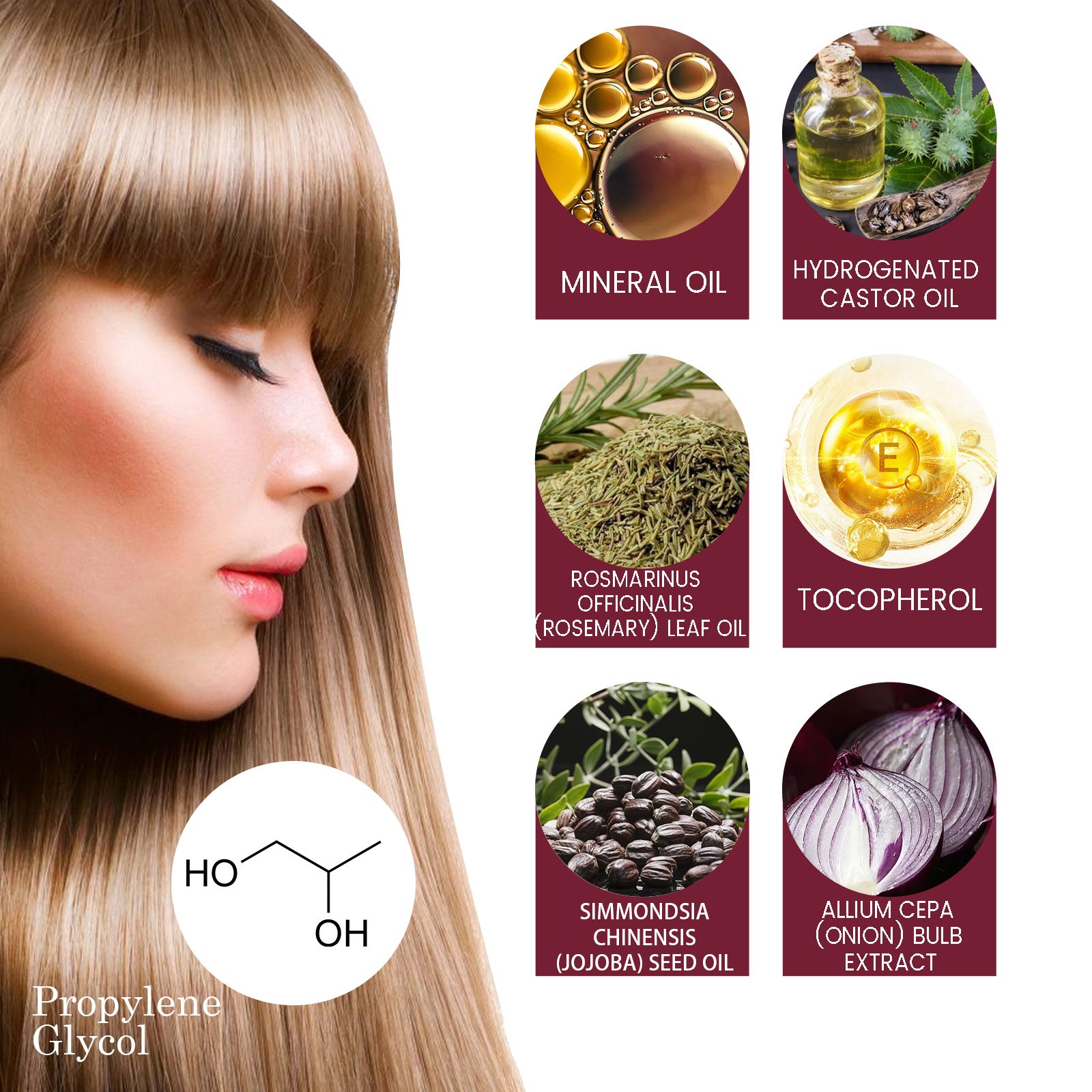 Onion Strengthening Hair Oil Spray — Dense Hair Hydration Care — product photo 5