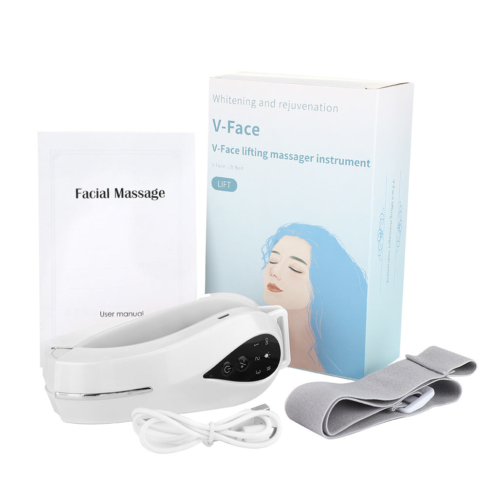 Microcurrent LED V-Face Lifting Device — Smart Facial Toning Tool — product photo 2