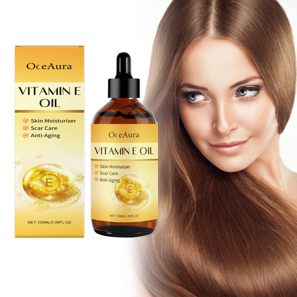 Vitamin E Multi-Use Skin Oil — Face, Body & Hair Nourishing Essence — product photo 2