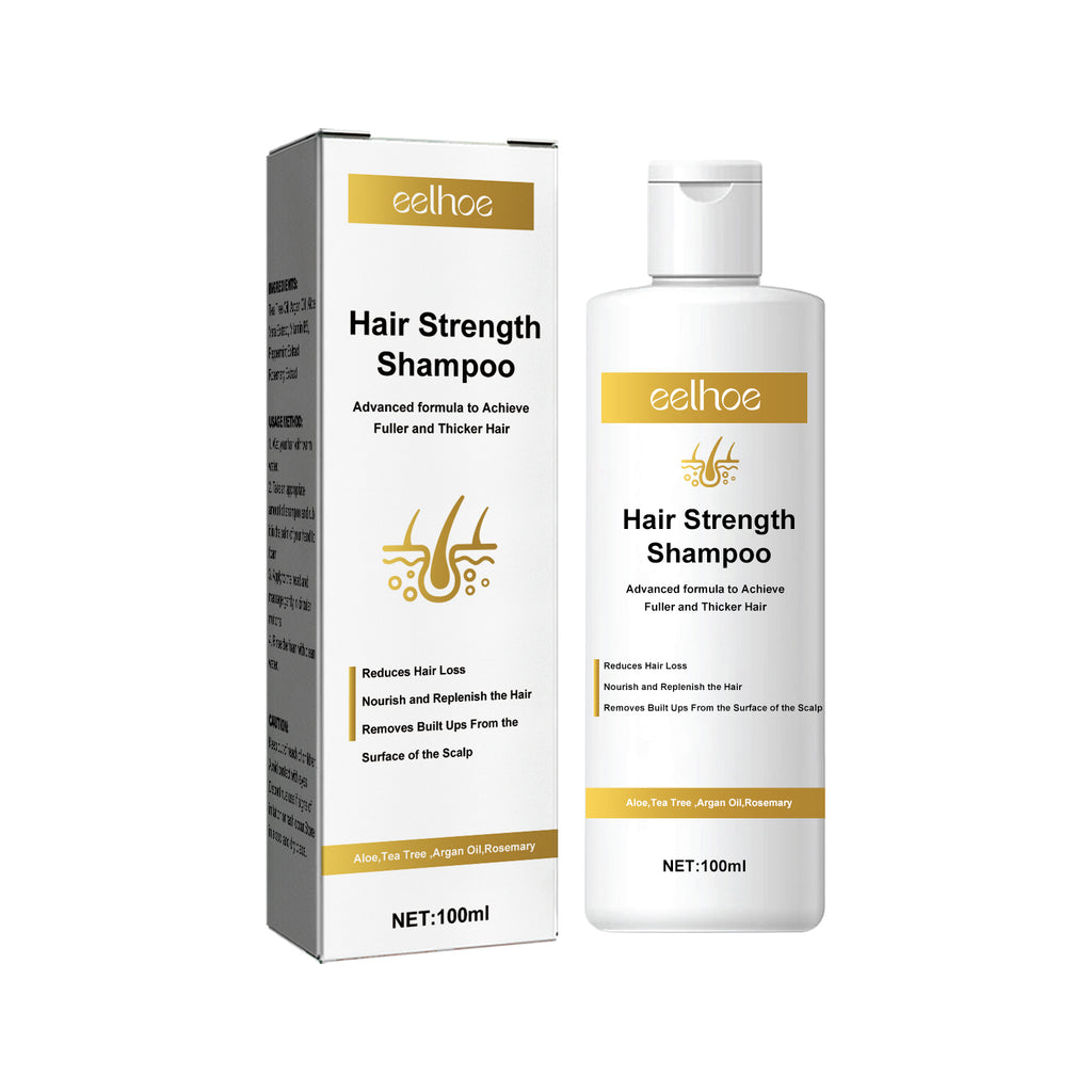 Root-Tightening Strength Shampoo — Scalp Massage Cleanser for Strong Hair — product photo 1