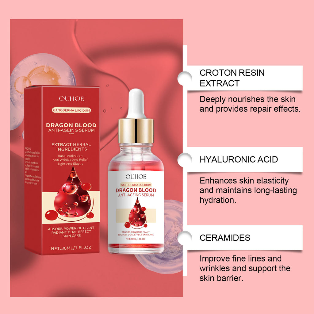 OUHOE Dragon's Blood Radiance Essence — Contour Hydration Serum — product photo 3