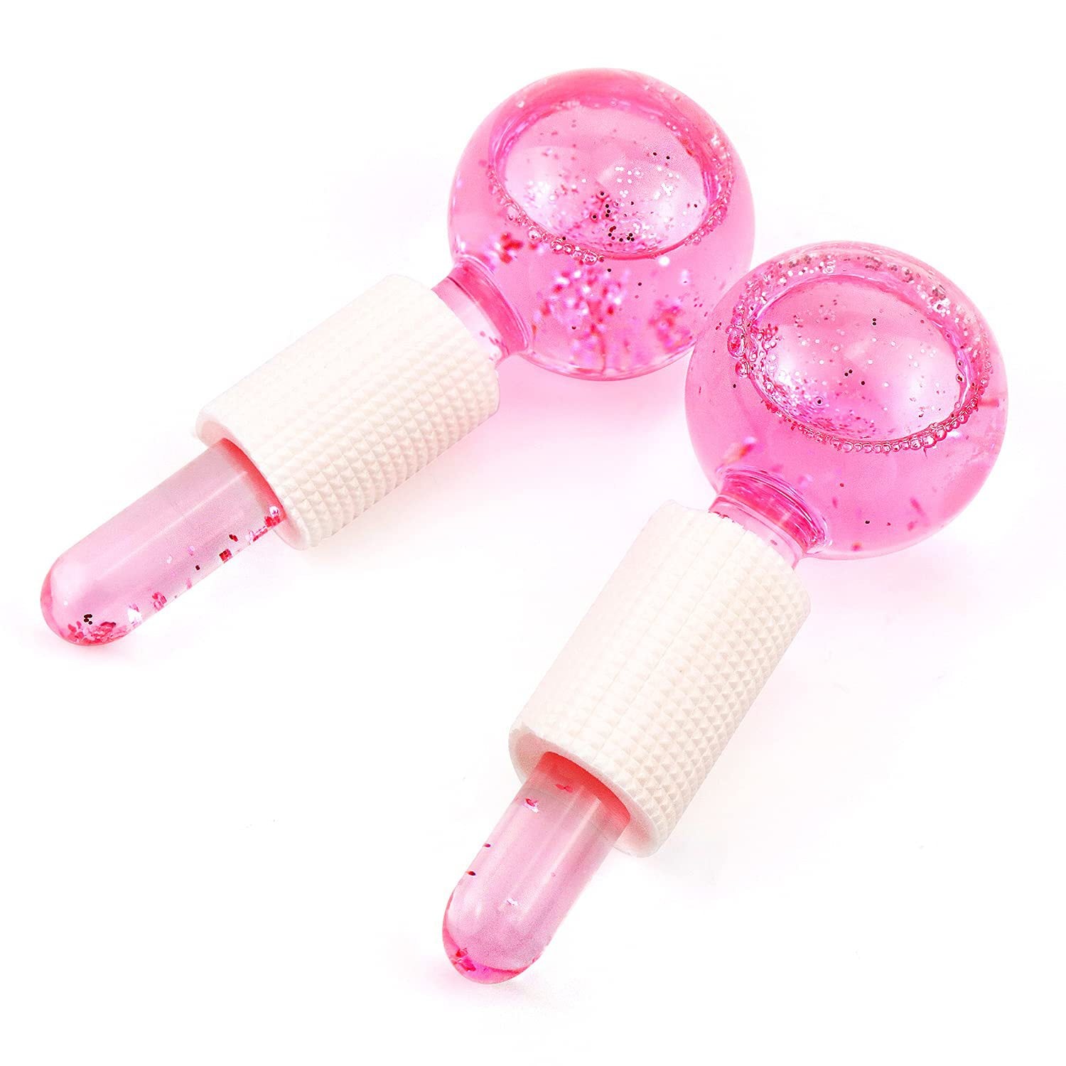 Crystal Ice Globes Facial Massage Duo — Cryo Skincare Tools — product photo 4