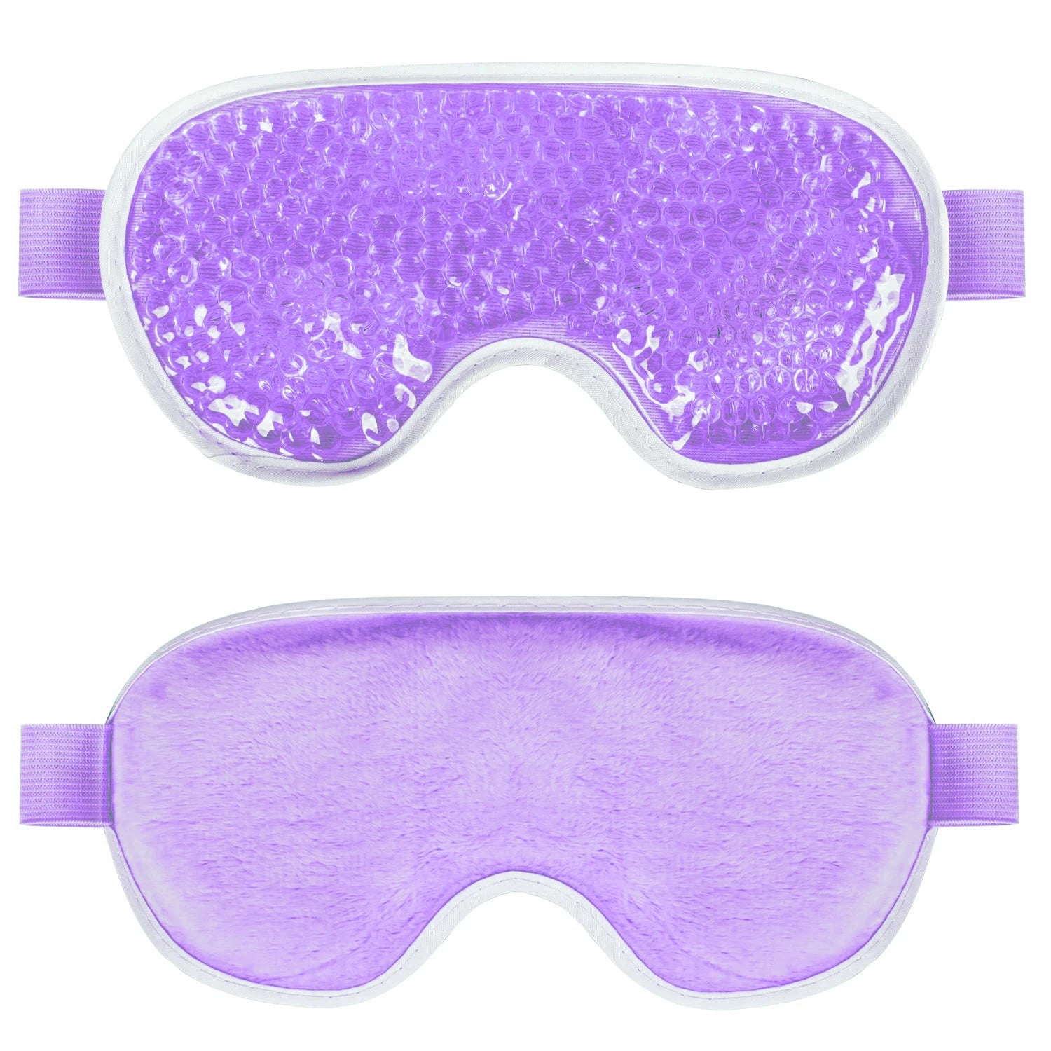 Cooling Gel Bead Eye Mask — Reusable Cold Compress for Puffy Eyes — product photo 6