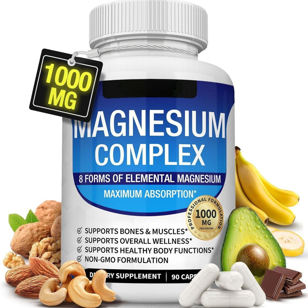 Magnesium Glycinate Capsules — Gentle High-Absorption Formula (90ct) — product photo 1