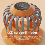 Red Light Octopus Scalp Massager Pro — Multi-Head Vibration & Sound Therapy — product photo 1