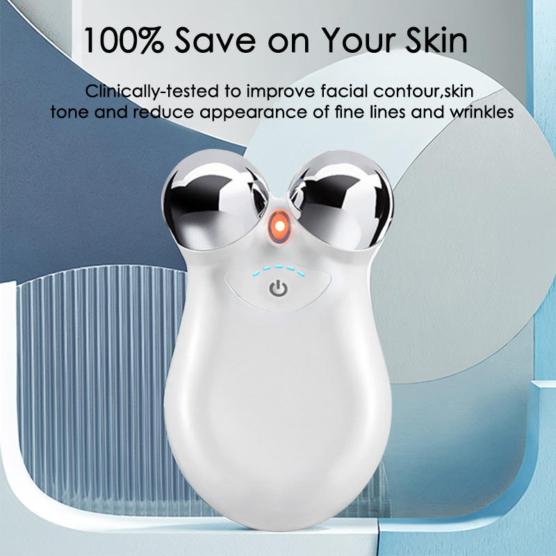 3D Microcurrent Face Roller — Lifting & Tightening Beauty Device — product photo 2